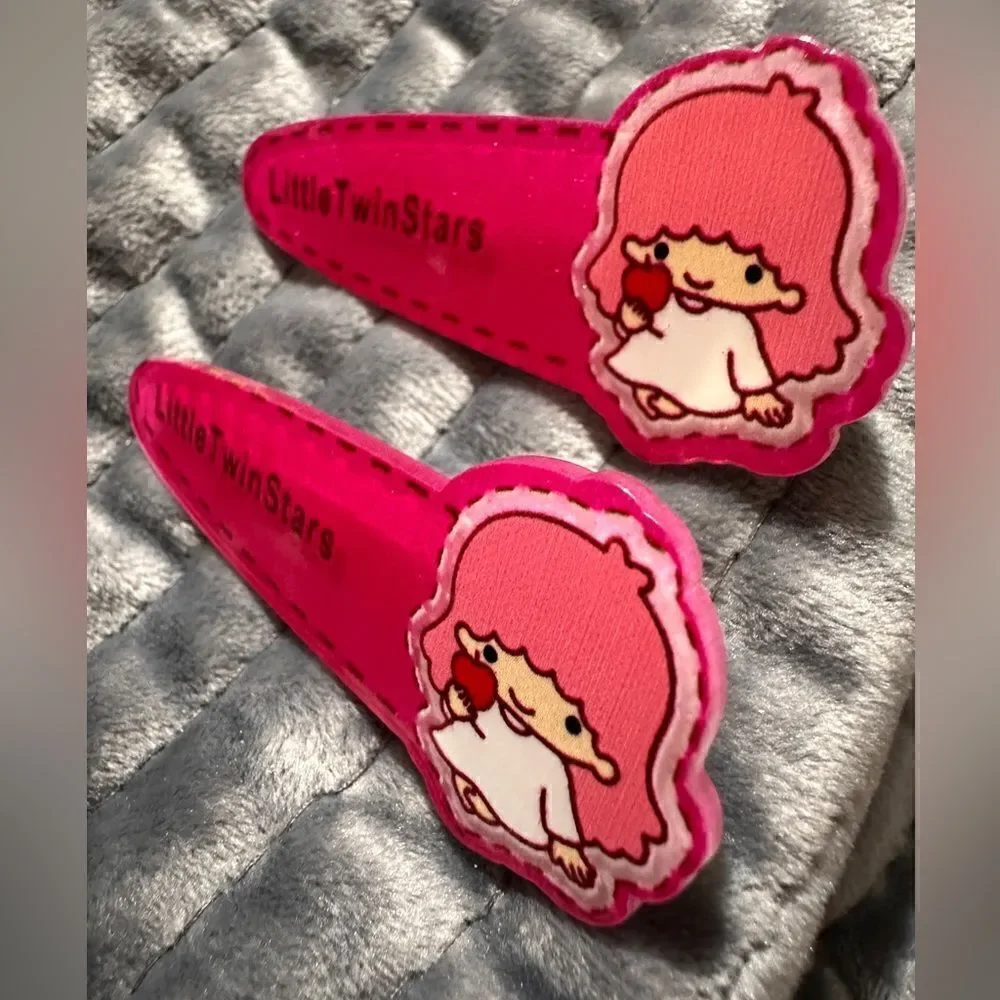 New little TwinStars Hair Accessories 2 pcs Hair Clip's
